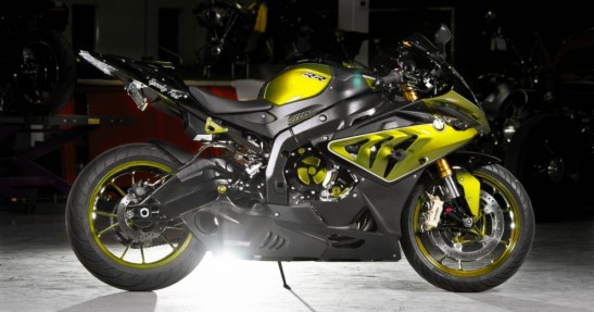 BMW S1000RR w nietypowym malowaniu