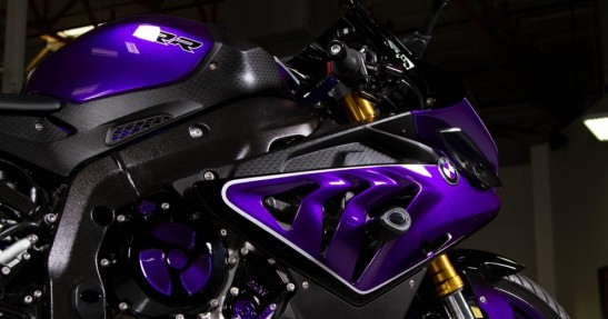BMW S1000RR w nietypowym malowaniu