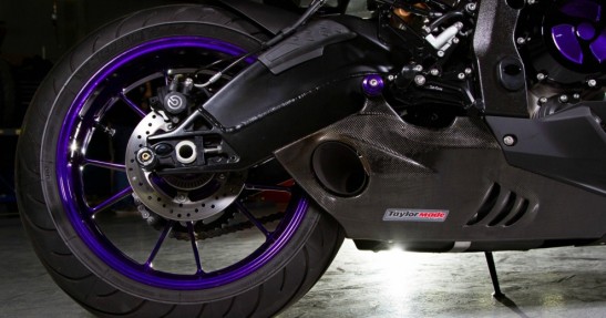 BMW S1000RR w nietypowym malowaniu