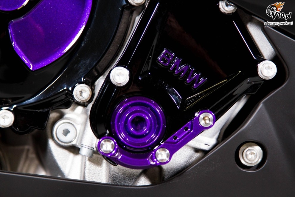 BMW S1000RR w nietypowym malowaniu