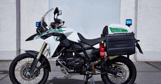 BMW R1200RT, F700GS i F800GS w policyjnych barwach