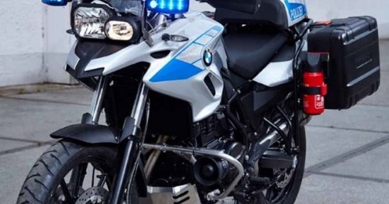 BMW R1200RT, F700GS i F800GS w policyjnych barwach