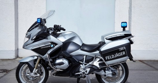 BMW R1200RT, F700GS i F800GS w policyjnych barwach