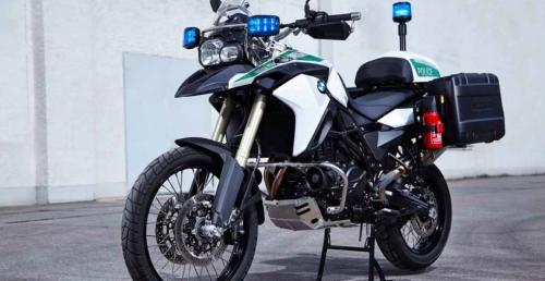 BMW R1200RT, F700GS i F800GS w policyjnych barwach