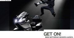 Reklama motocykli BMW