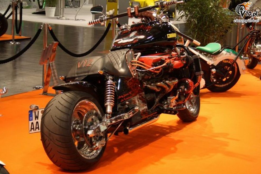 Aston Martin V12 Monster Bike