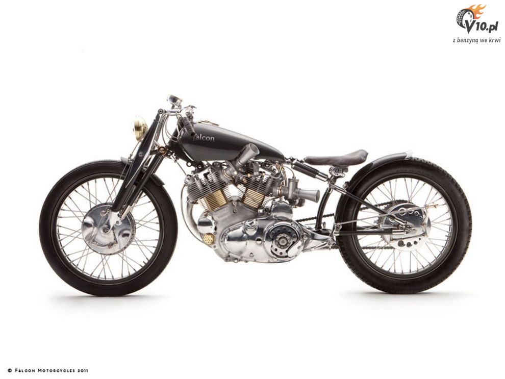 Black Falcon by Falcon Motorcycles