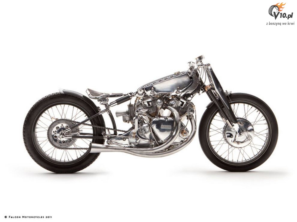 Black Falcon by Falcon Motorcycles