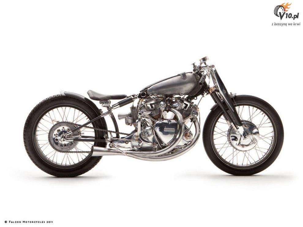 Black Falcon by Falcon Motorcycles