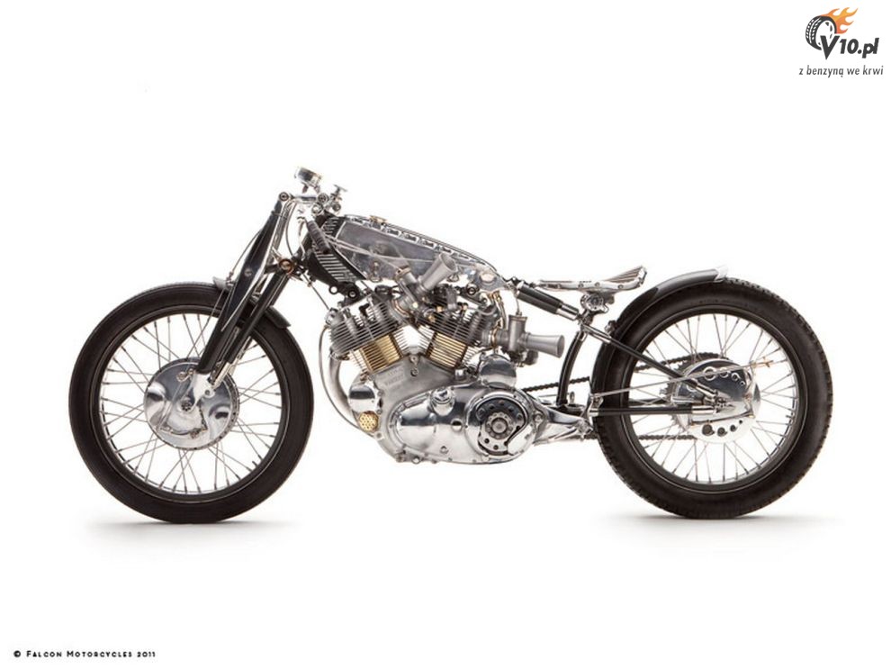 Black Falcon by Falcon Motorcycles