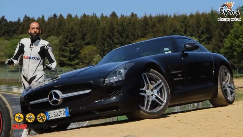 Ducati 1198 SP vs Mercedes SLS AMG