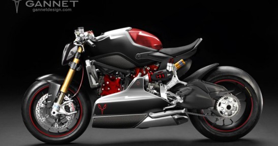 Ducati 1199 Panigale Cafe Fighter by Gannet Design