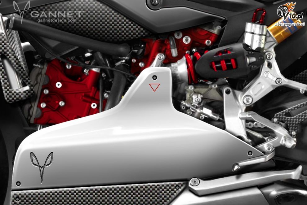 Ducati 1199 Panigale Cafe Fighter by Gannet Design