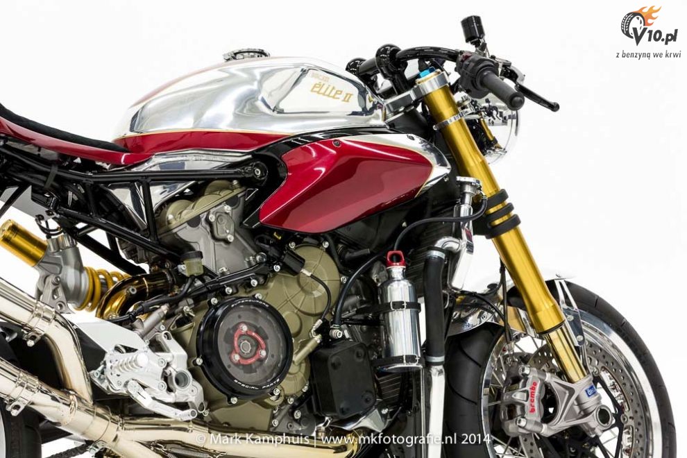 Ducati Elite II Cafe Racer by Moto Puro