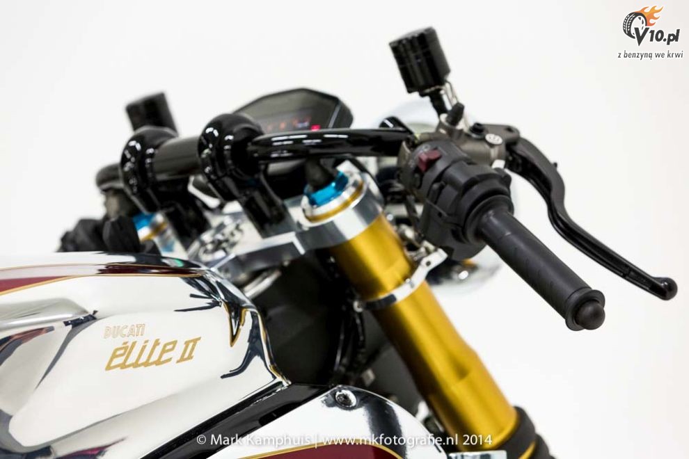 Ducati Elite II Cafe Racer by Moto Puro