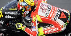 Valentino Rossi i Nicky Hayden - testy na torze Sepang