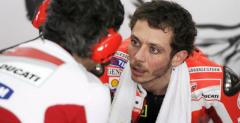 Valentino Rossi i Nicky Hayden - testy na torze Sepang