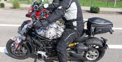 Ducati Diavel z pasem napdowym - zdjcia szpiegowskie
