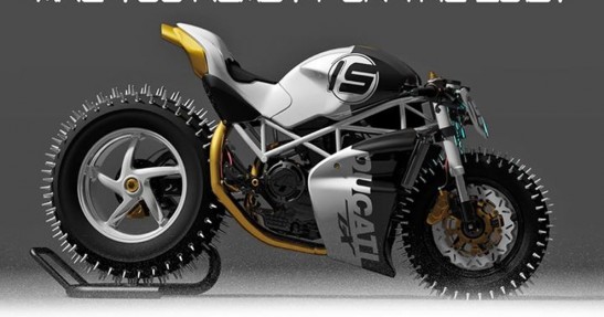 Ducati Monster, który zimy się nie boi