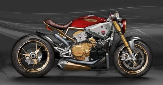 Ducati 1299 Panigale Cafe-Racer by AD Koncept