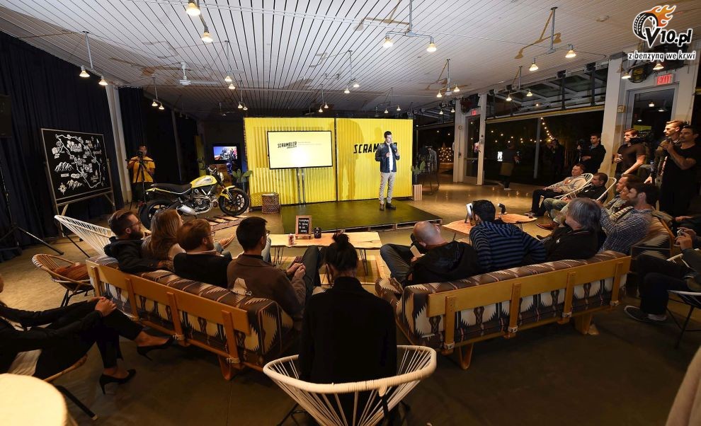Ducati Scrambler na 2015 rok - plener