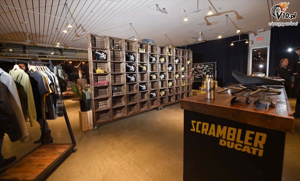 Ducati Scrambler na 2015 rok - plener