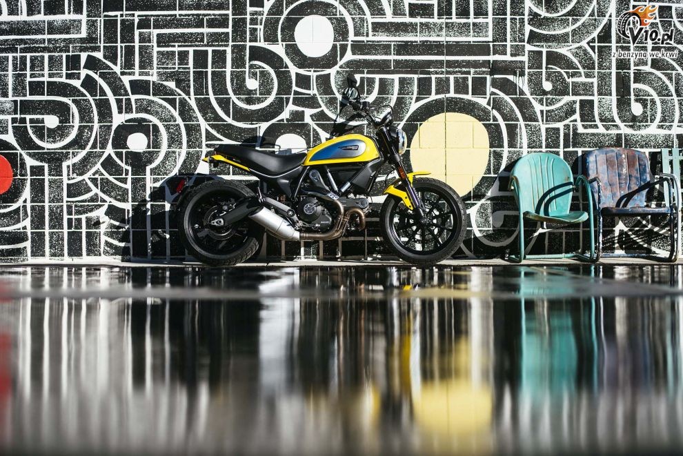 Ducati Scrambler na 2015 rok - plener