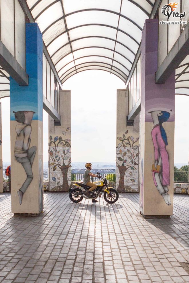 Ducati Scrambler na 2015 rok - plener