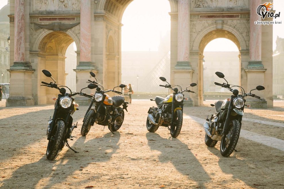 Ducati Scrambler na 2015 rok - plener