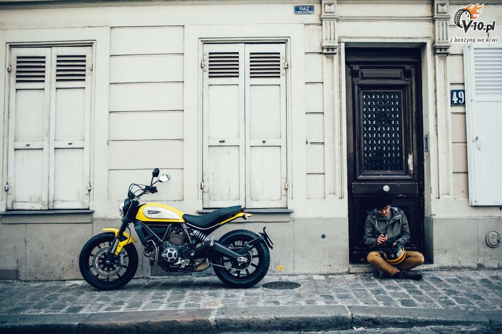 Ducati Scrambler na 2015 rok - plener