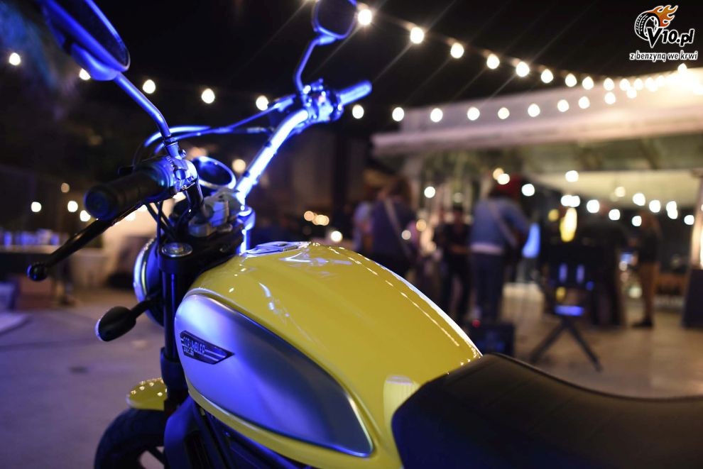 Ducati Scrambler na 2015 rok - plener