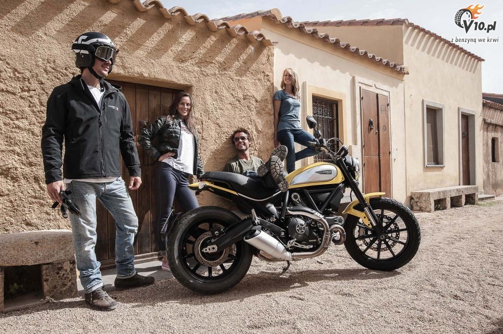 Ducati Scrambler na 2015 rok - plener