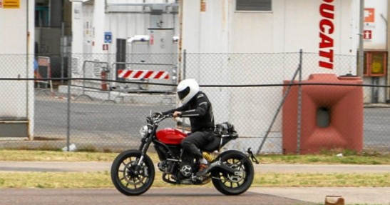 Ducati Scrambler - zdjęcie szpiegowskie