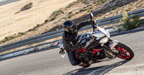 Triumph Street Triple RX na 2015 rok