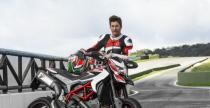 Nicky Hayden na nowym Ducati Hypermotard