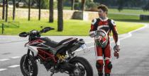 Nicky Hayden na nowym Ducati Hypermotard