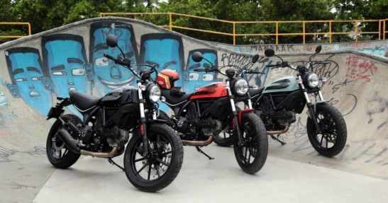 Rozpoczęcia sezonu z motocyklami Ducati 2016