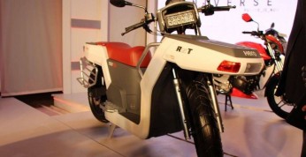 Skuter z silnikiem Diesla i napędem na obydwa koła?