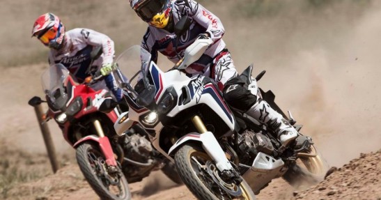 Marc Marquez i Joan Barreda na nowej Afryce