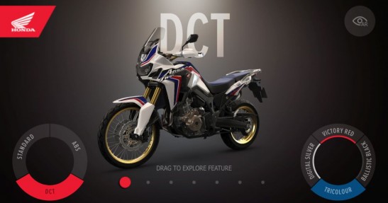 Aplikacja Africa Twin