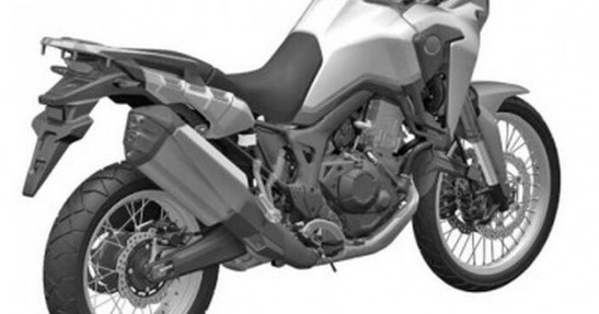Honda CRF1000L Africa Twin na rysunkach patentowych