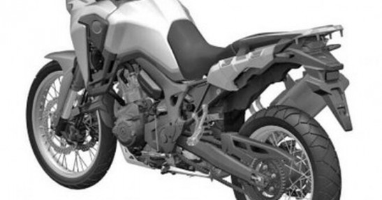 Honda CRF1000L Africa Twin na rysunkach patentowych