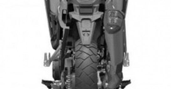 Honda CRF1000L Africa Twin na rysunkach patentowych