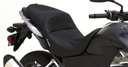 Honda CB500X i siedzenie firmy Corbin