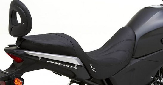 Honda CB500X i siedzenie firmy Corbin