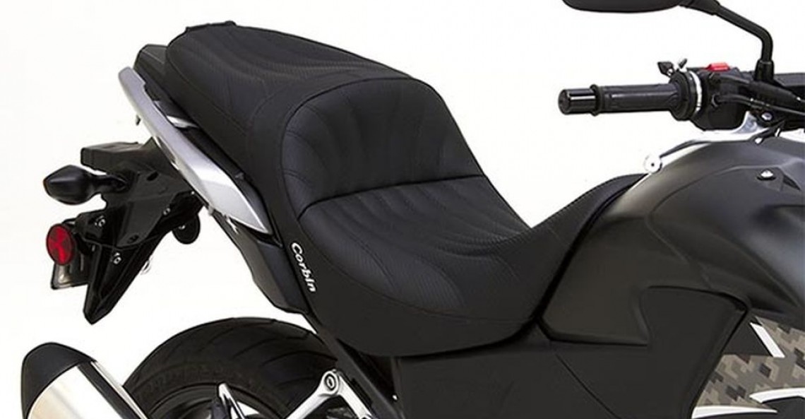 Honda CB500X i siedzenie firmy Corbin