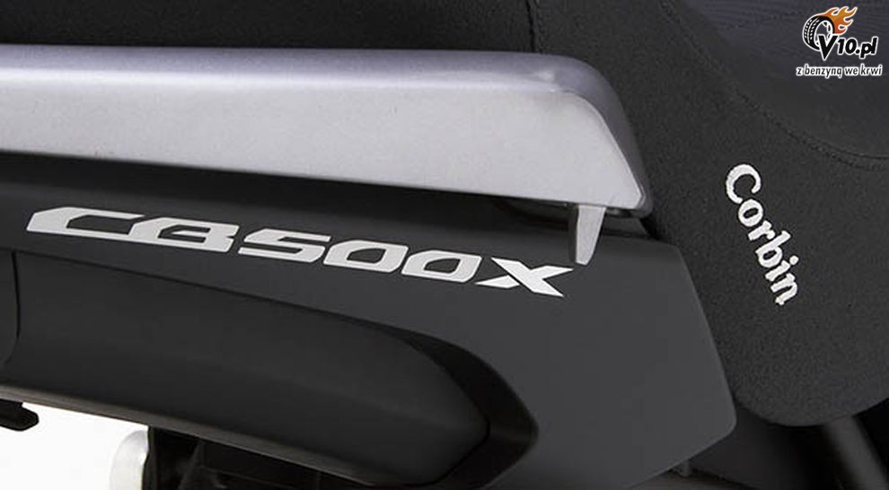 Honda CB500X i siedzenie firmy Corbin