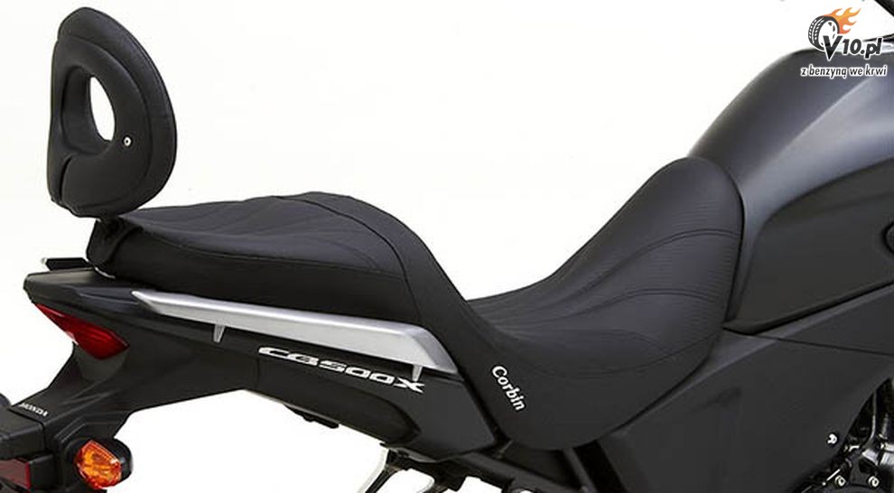 Honda CB500X i siedzenie firmy Corbin