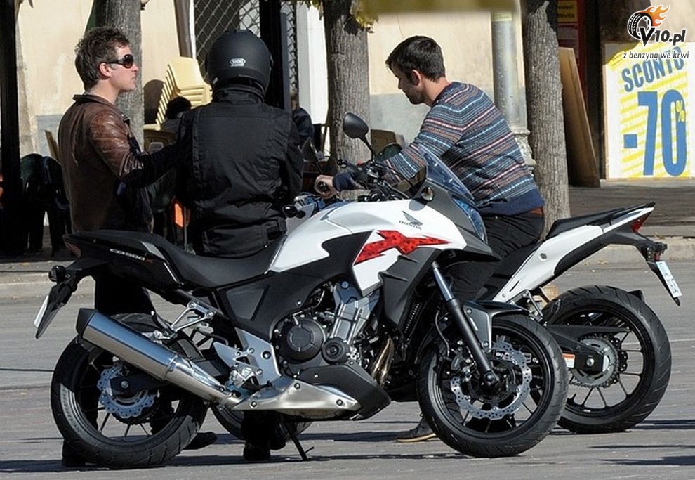 Honda CBR500, CB500R i CB500X - zdjcia szpiegowskie