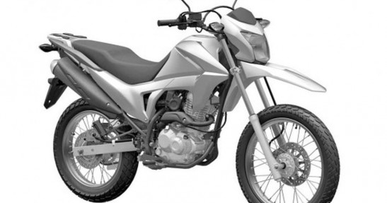 Honda CRF150M - rysunki patentowe